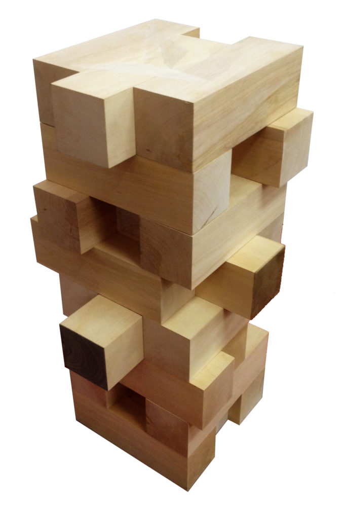 Commode-de-table-Jenga-bois-daulne-vue-de-face-StÇphane-Pennec